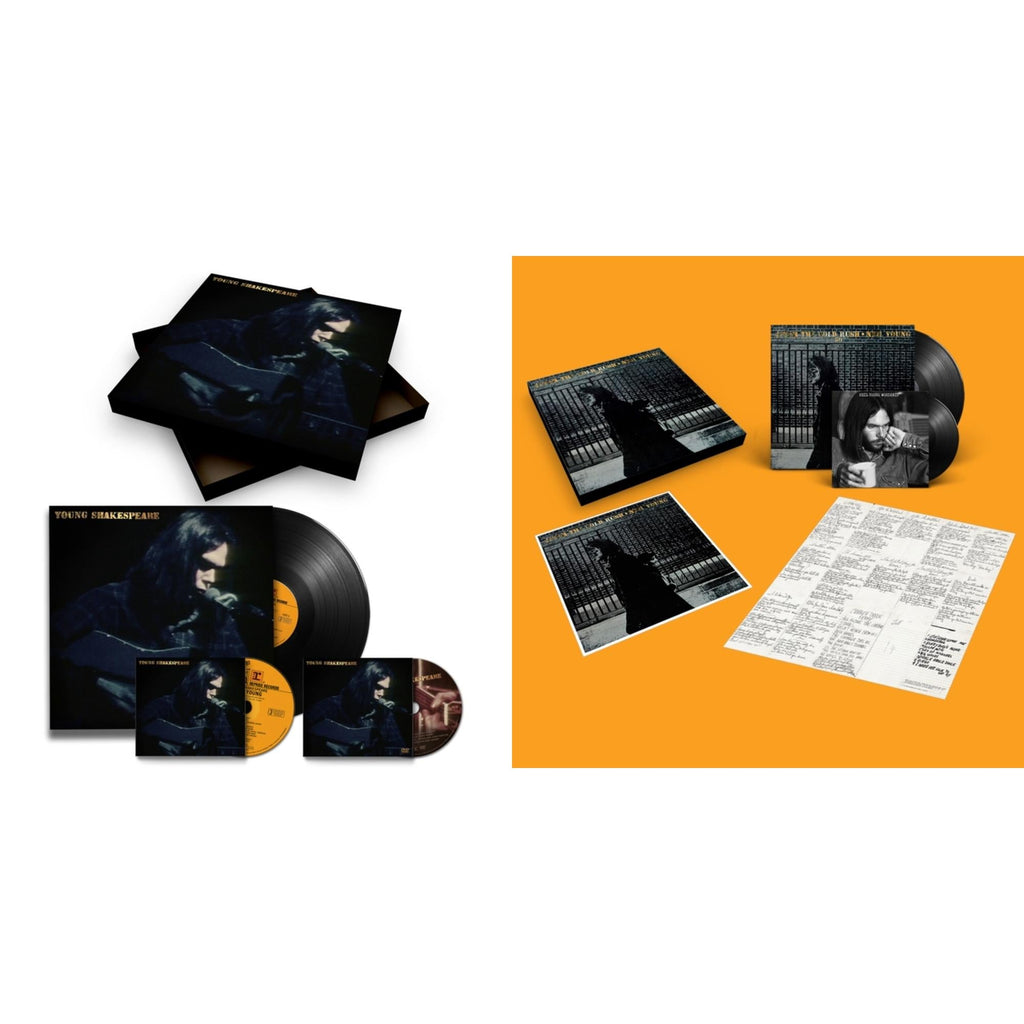 Neil Young - Young Shakespeare (Deluxe) & After The Gold Rush (50Th Anniv Ed) - LP Vinyl Bundle