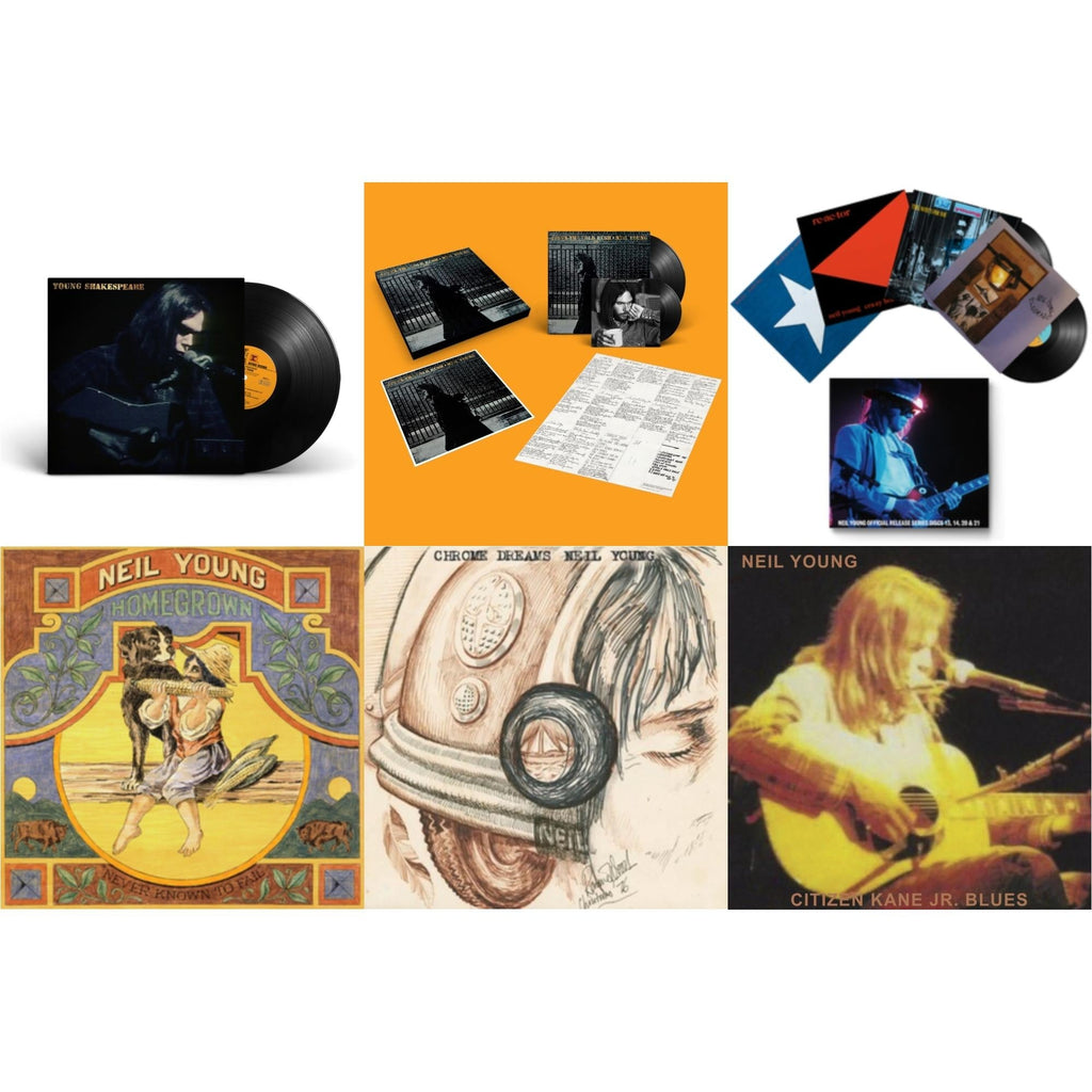 Chrome Dreams (2LP) & Citizen Kane Jr. Blues 1974 (Live At The Bottom Line) & Young Shakespeare & After The Gold Rush (50Th Anniv Ed) & Official Release Series Discs 13, 14, 20 & 21 & Homegrown
