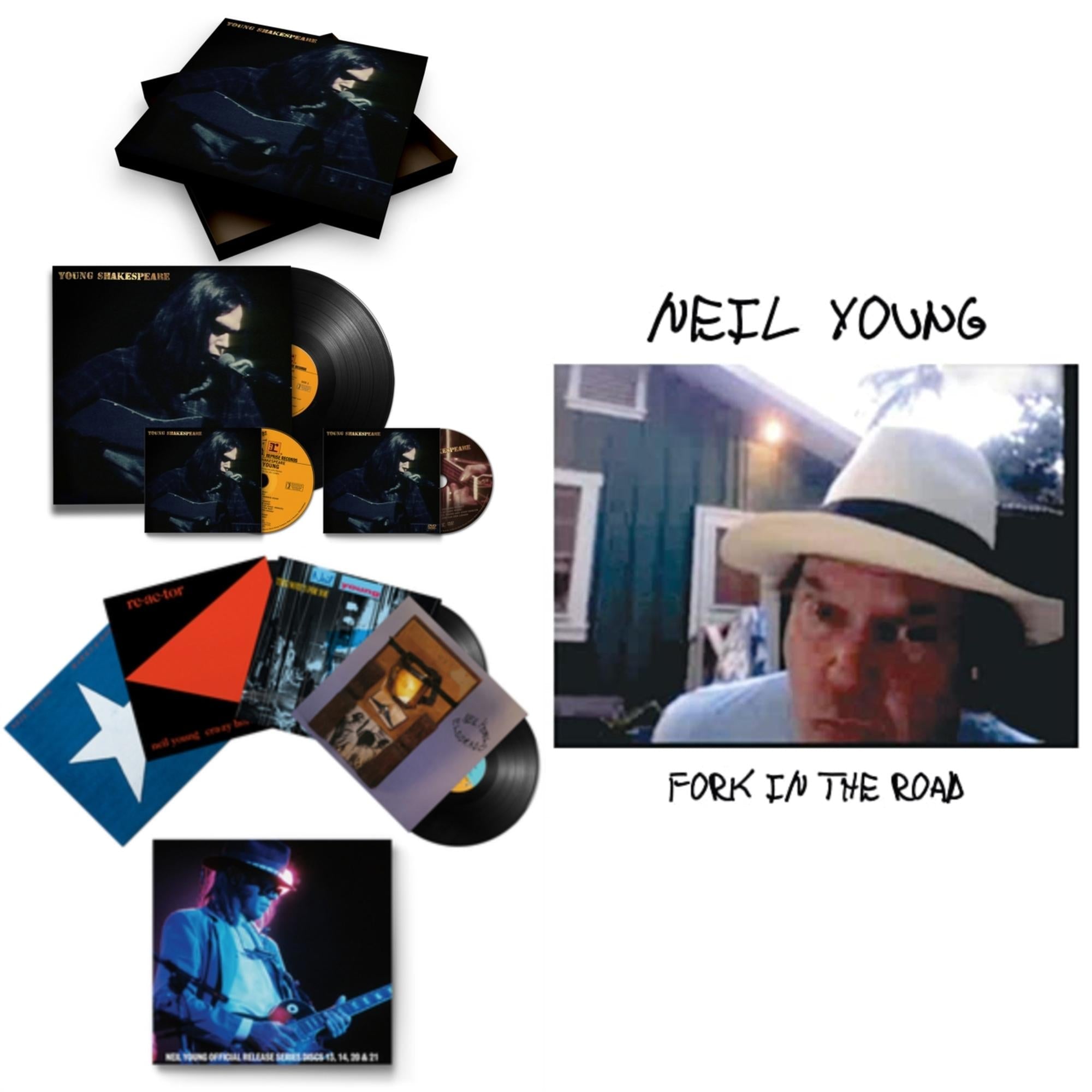 Young Shakespeare (Deluxe) & Official Release Series Discs 13, 14, 20 & 21 & Fork In The Road (140G)