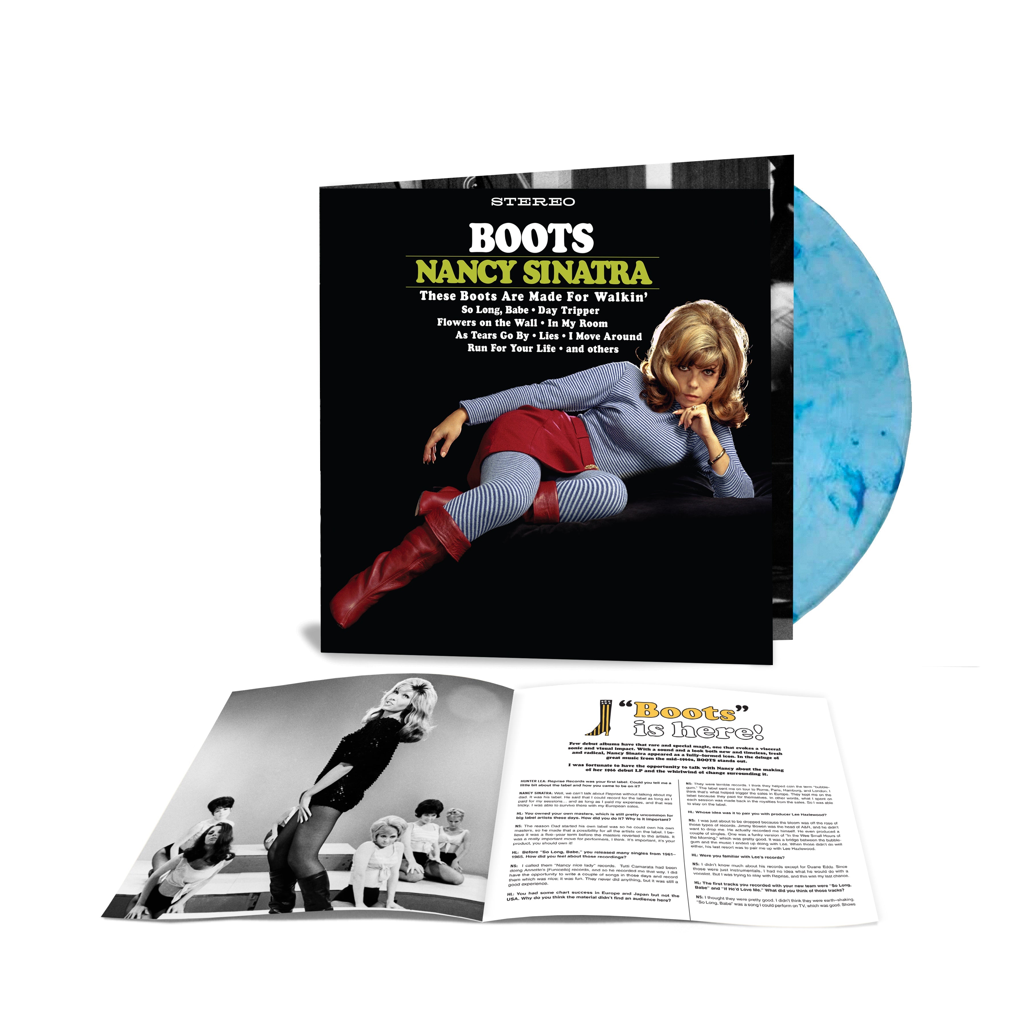 Boots (Limited Edition, Blue Swirl) Vinyl Vinyl Record
