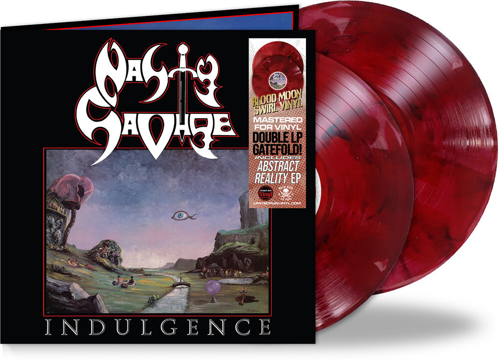 Nasty Savage – Indulgence / Abstract Reality (Red 2-LP Vinyl) Vinyl Record