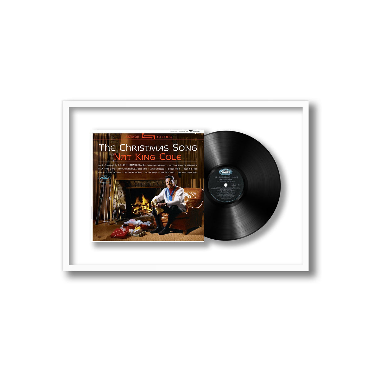 Nat King Cole - The Christmas Song - Framed Vinyl Record
