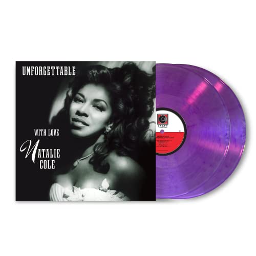 Natalie Cole Unforgettable...With Love [30th Anniversary] [Clear Purple 2 LP] Vinyl Record
