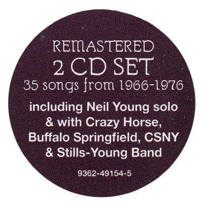 Neil Young – Decade (2-CD) Music CD