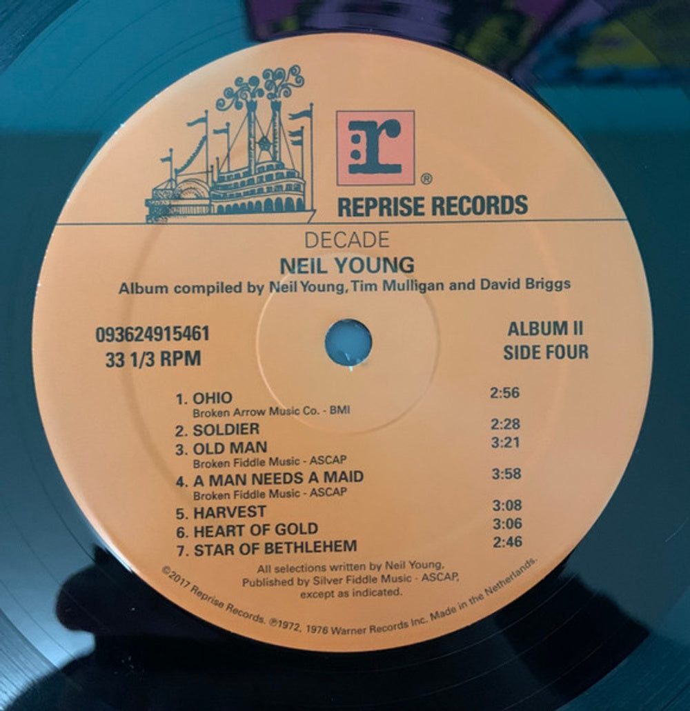 Neil Young – Decade (3-LP Vinyl) Vinyl Record