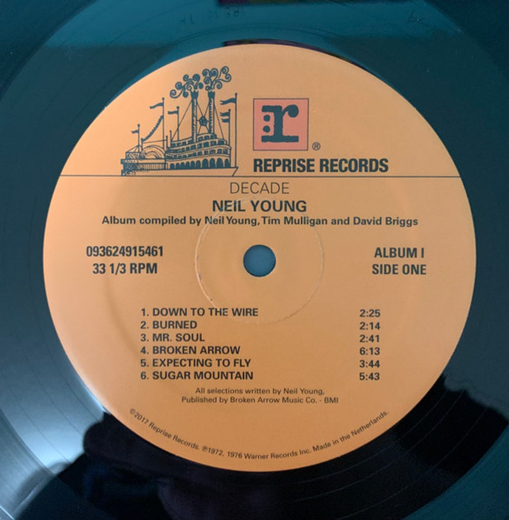 Neil Young – Decade (3-LP Vinyl) Vinyl Record