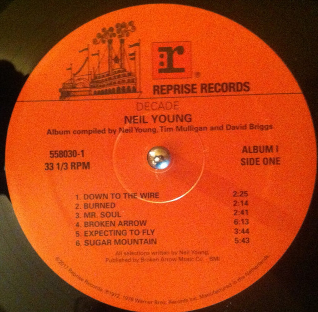 Neil Young – Decade (3-LP Vinyl) Vinyl Record