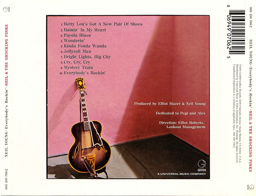 Neil Young – Everybody's Rockin (Remastered CD) Music CD