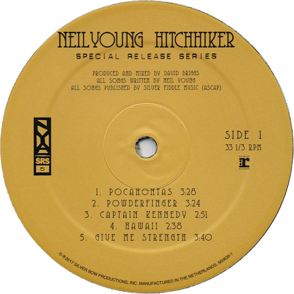 Neil Young – Hitchhiker (LP Vinyl) Vinyl Record