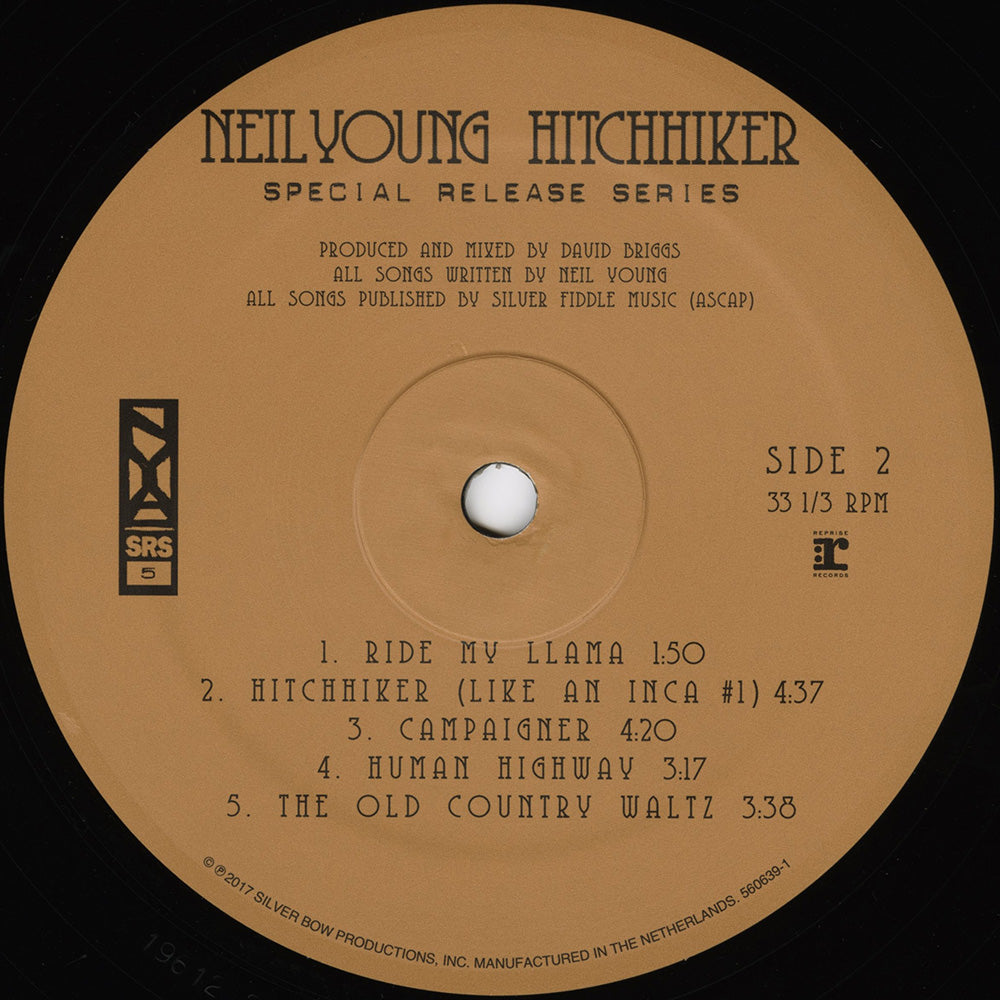 Neil Young – Hitchhiker (LP Vinyl) Vinyl Record