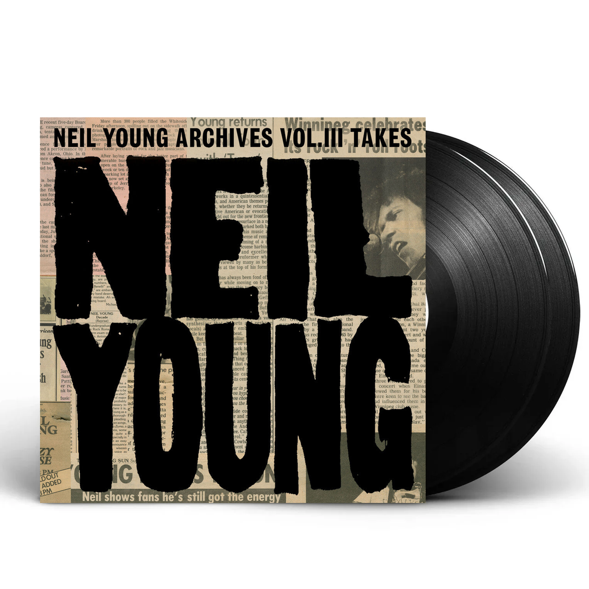 Neil Young – Neil Young Archives Vol. III Takes (2-LP Vinyl) Vinyl Record