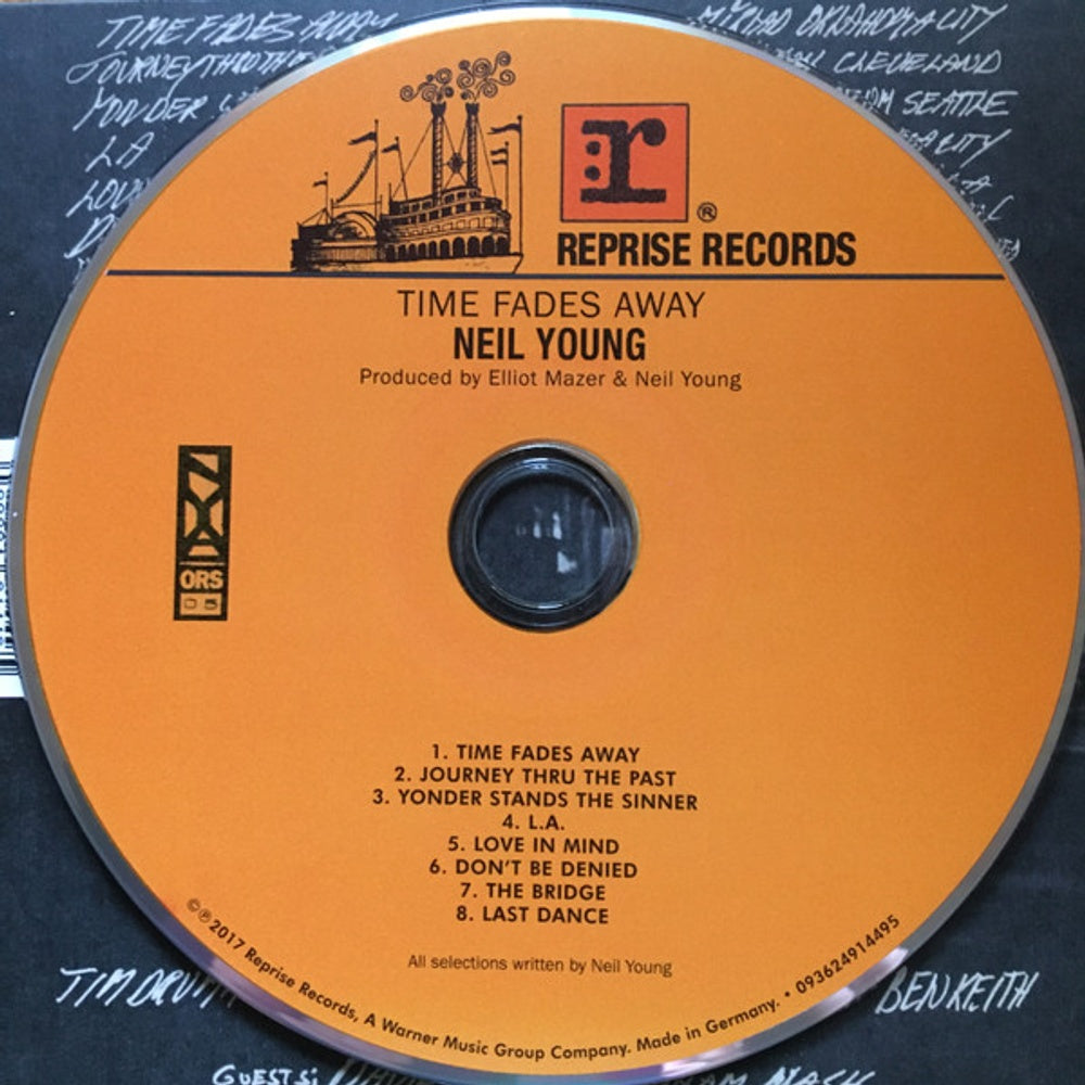 Neil Young – Time Fades Away Music CD