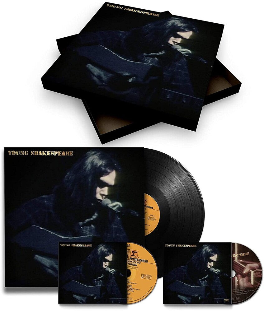 Neil Young - Young Shakespeare (4-LP + 4-CD + DVD Deluxe Box Set Vinyl) Vinyl Record