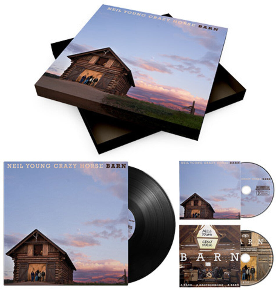 Neil Young with Crazy Horse – Barn (LP Vinyl + CD + Blu-ray) Vinyl Record
