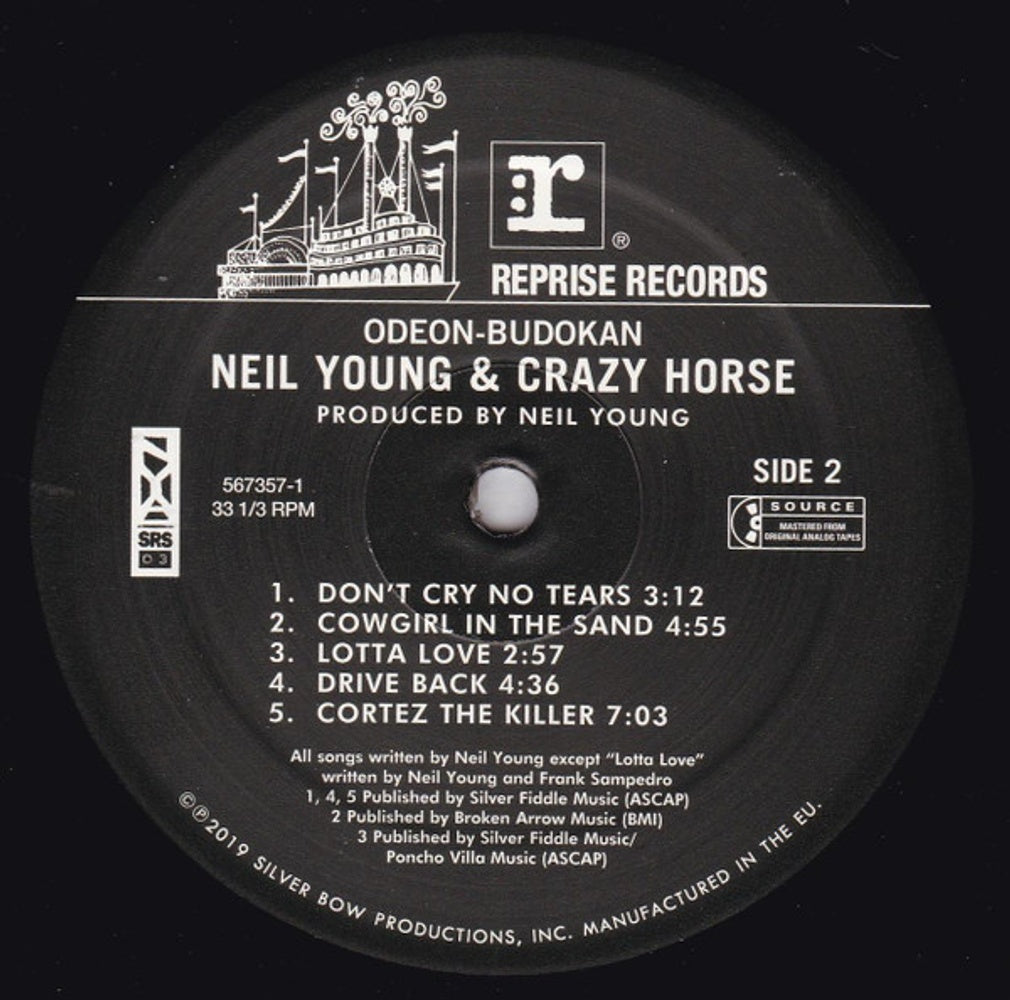 Neil Young with Crazy Horse – Odeon Budokan (LP Vinyl) Vinyl Record