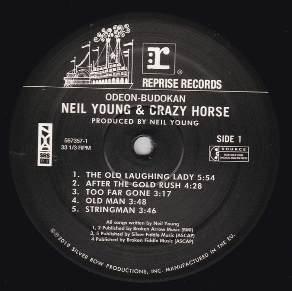 Neil Young with Crazy Horse – Odeon Budokan (LP Vinyl) Vinyl Record