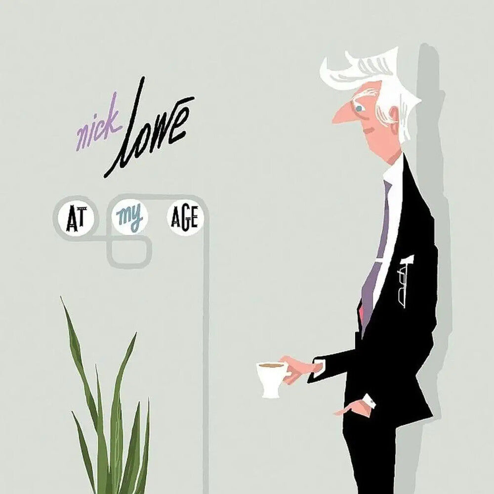 Nick Lowe – At My Age (LP Silver Vinyl) Vinyl Record