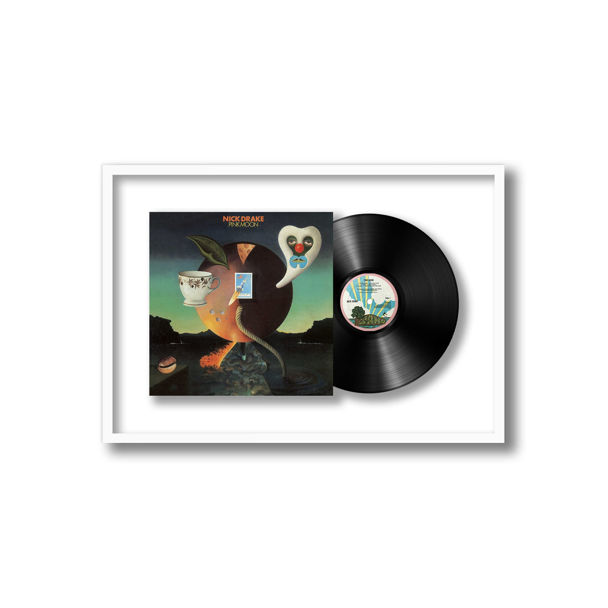 Nick Drake - Pink Moon - Framed Vinyl Record