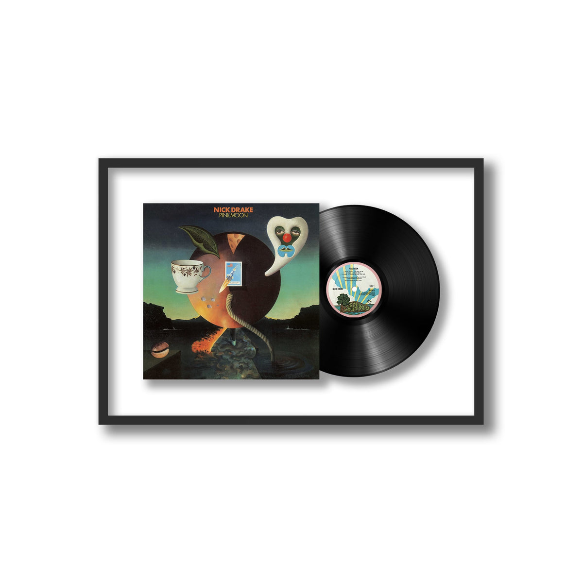 Nick Drake - Pink Moon - Framed Vinyl Record