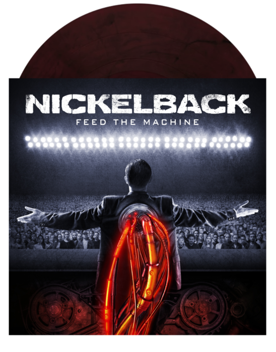 Feed The Machine (Limited Edition, Red & Black Marble Colored Vinyl, Digital Download Card) [Vinyl]