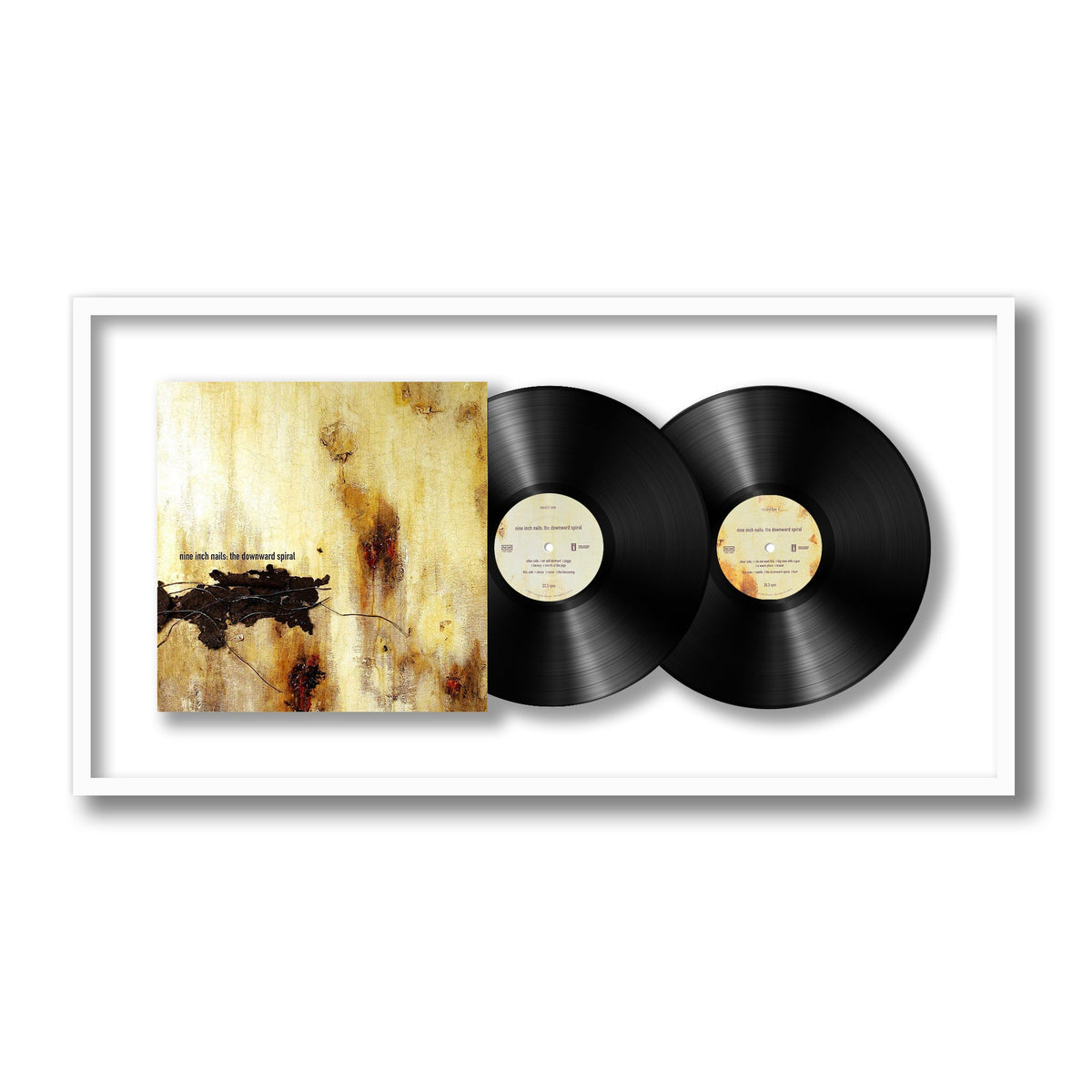 Nine Inch Nails - The Downward Spiral - Framed Vinyl Record
