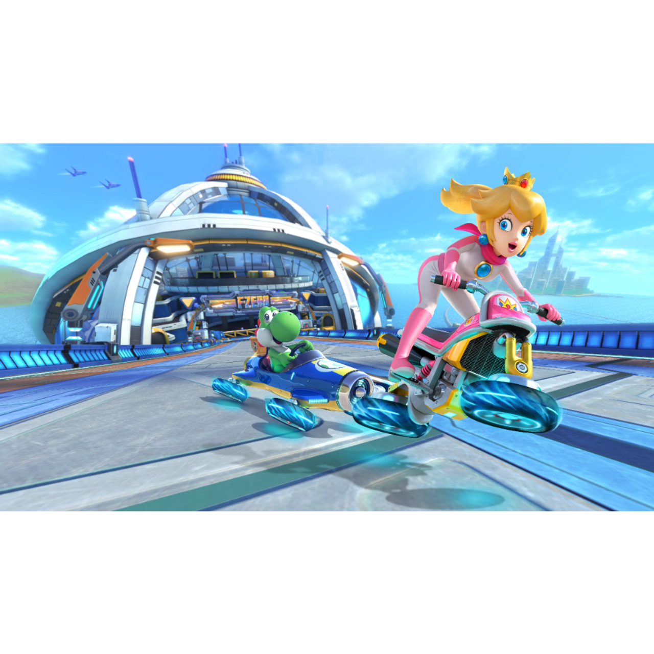 Nintendo - Switch Console Neon Red & Blue - Mario Kart 8 Deluxe Bundle (2024)