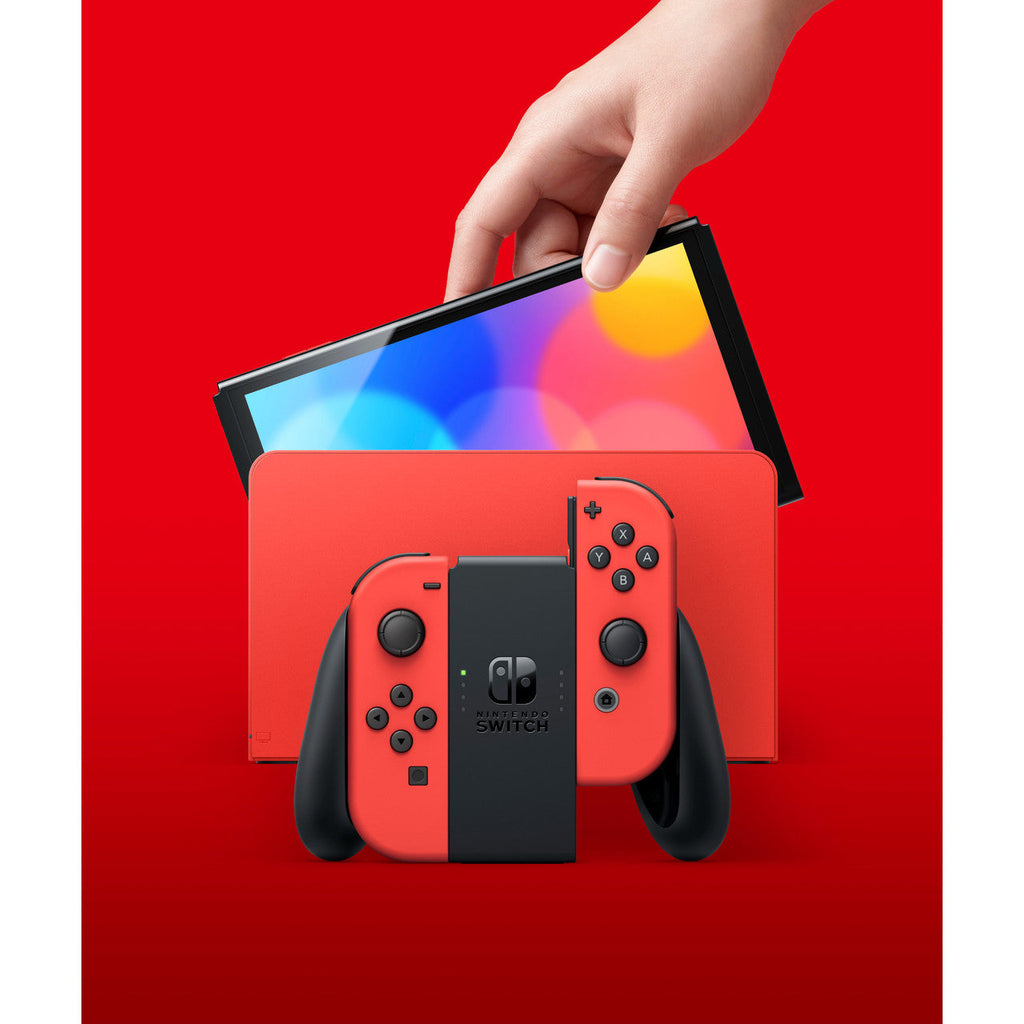 Nintendo - Switch Console OLED - Mario Red Edition