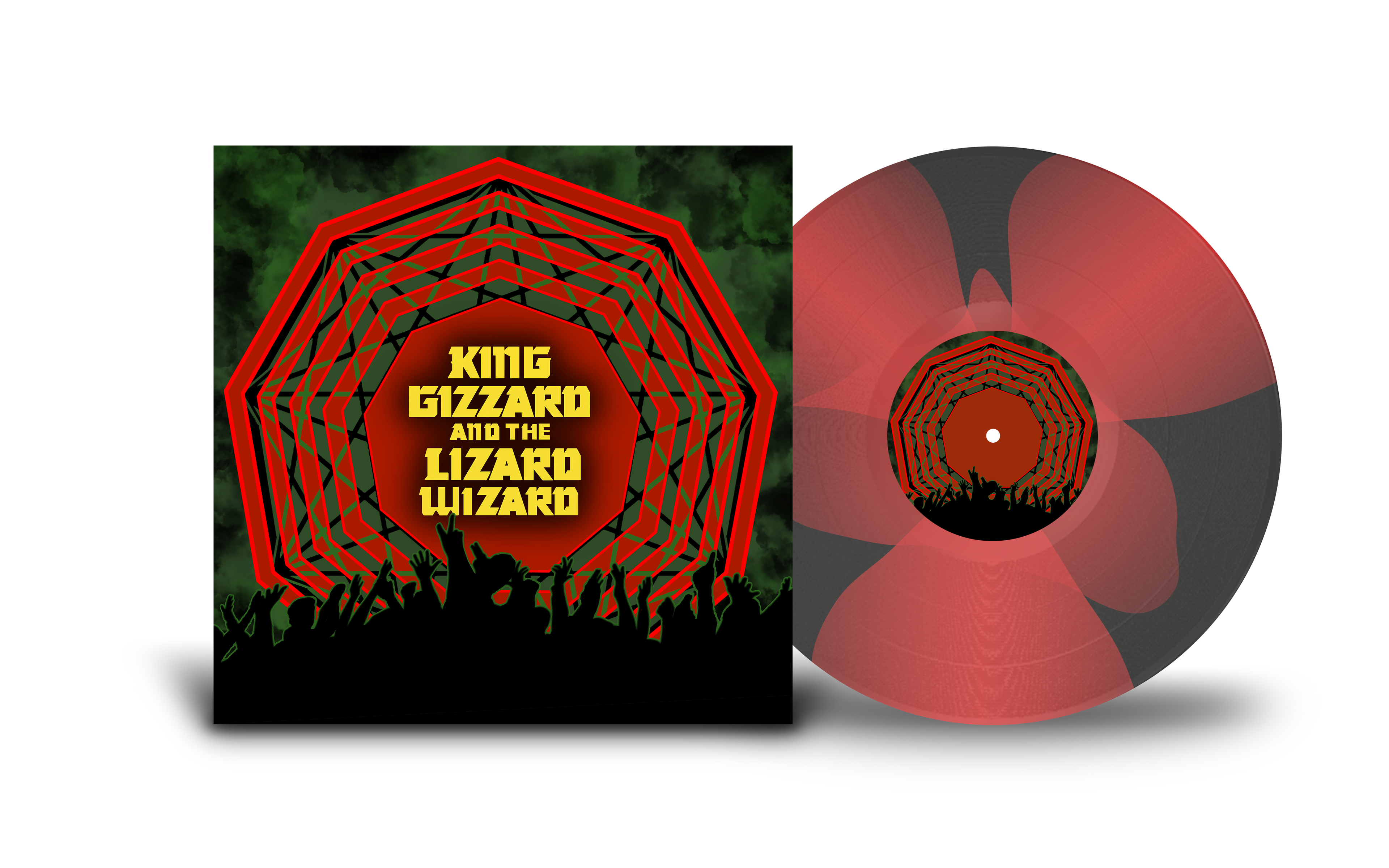 Nonagon Infinity Live - Evil Death LP Vinyl Record