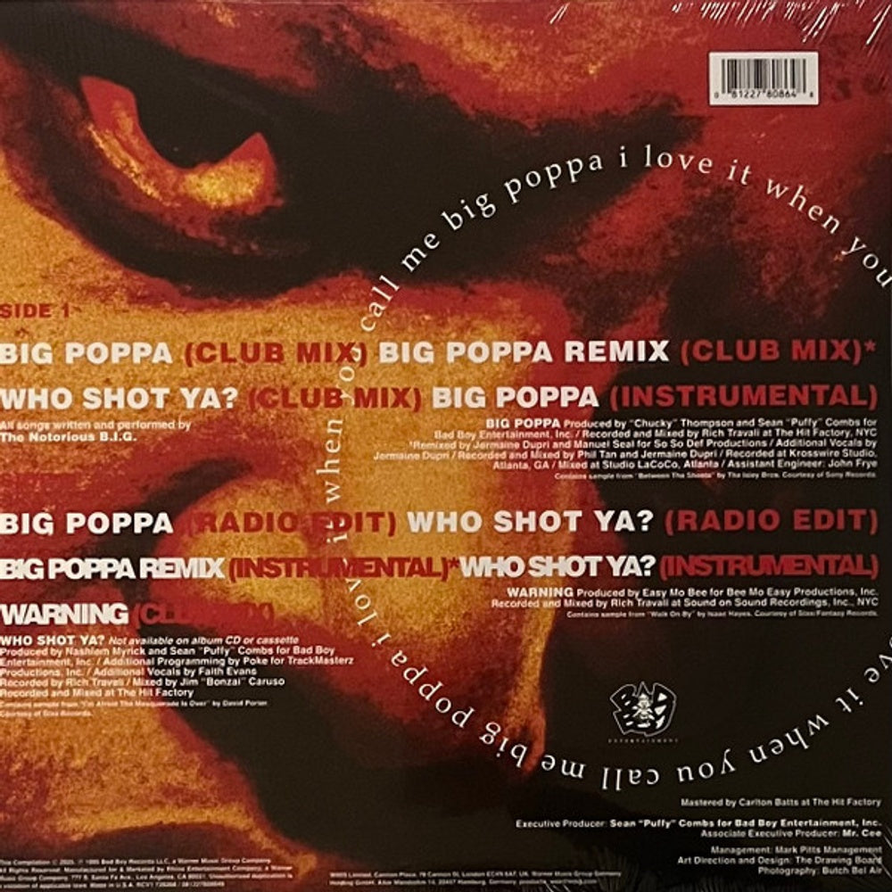 Notorious B.I.G. – Big Poppa (LP Vinyl) Vinyl Record
