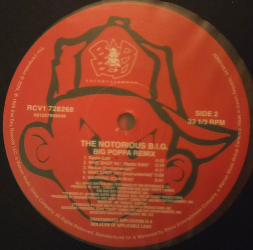 Notorious B.I.G. – Big Poppa (LP Vinyl) Vinyl Record