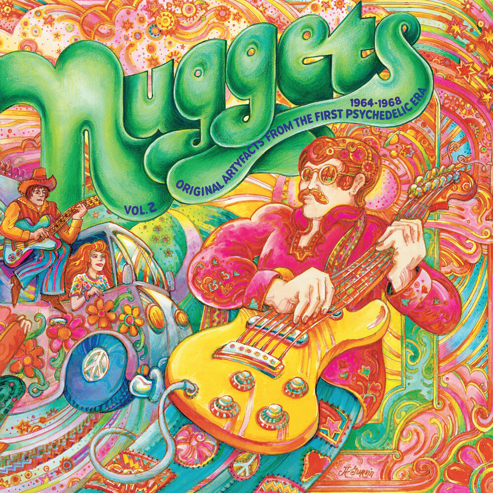 Nuggets – Original Artyfacts From The First Psychedelic Era (1965-1968), Vol. 2 (Blue Psychedelic 2-LP Vinyl) Vinyl Record