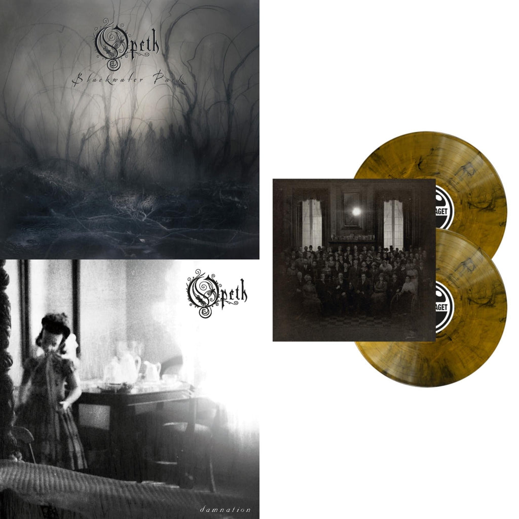 Blackwater Park (20Th Anniversary Edition/2LP/White/Black Smokey Light Transparent Vinyl) & Damnation (20Th Anniversary Edition) (180G) & Last Will & Testament (2LP/Gold & Black Marble Vinyl)