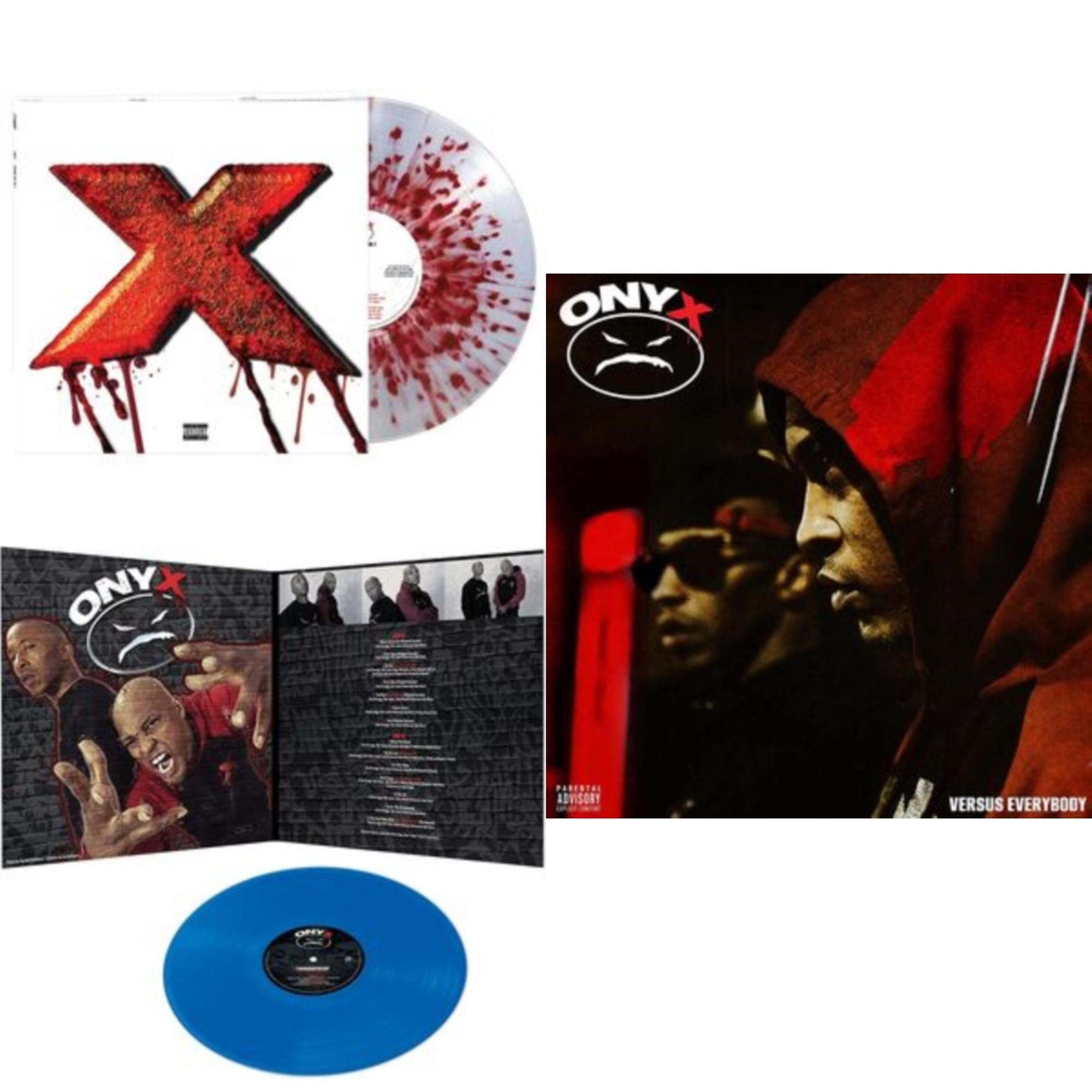 Onyx Versus Everybody & Turndafucup (Blue LP Vinyl) & Blood On Da X