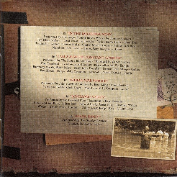 O Brother, Where Art Thou? (Soundtrack CD) Music CD