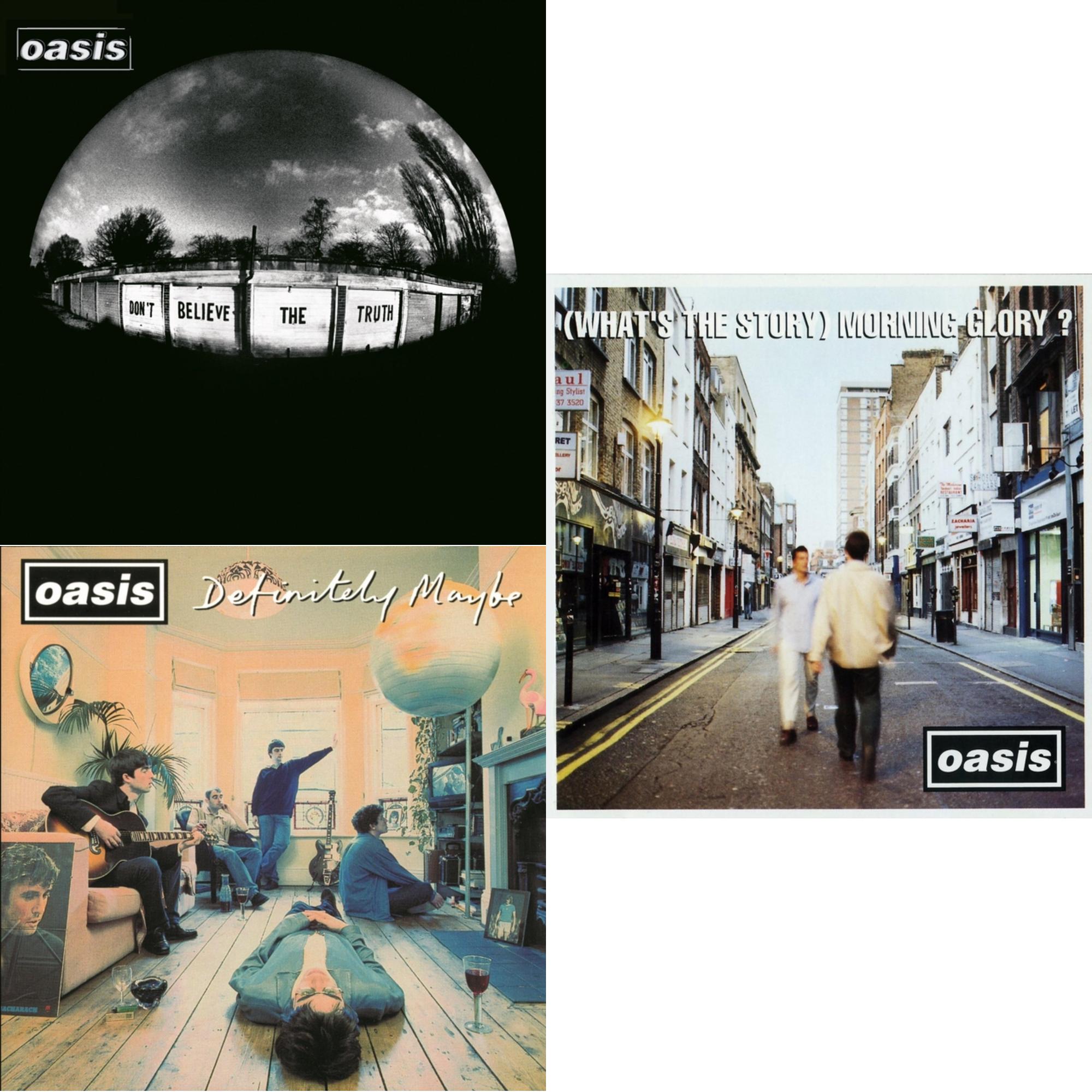 Don't Believe The Truth (180G) & Definitely Maybe & (What’S The Story) Morning Glory?