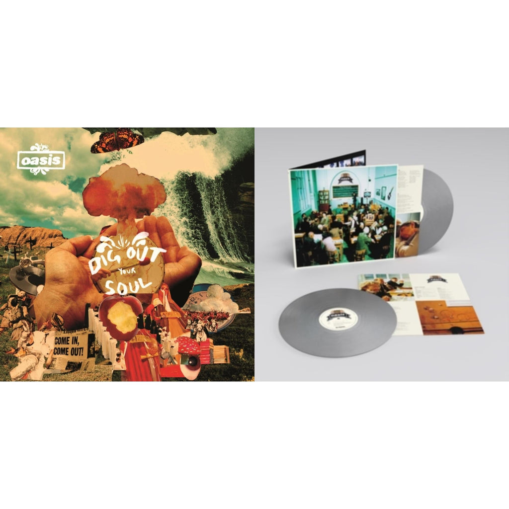 Oasis - Dig Out Your Soul (2LP) & Masterplan (Remastered Edition) (25Th Anniversary) (Silver Vinyl/2LP)