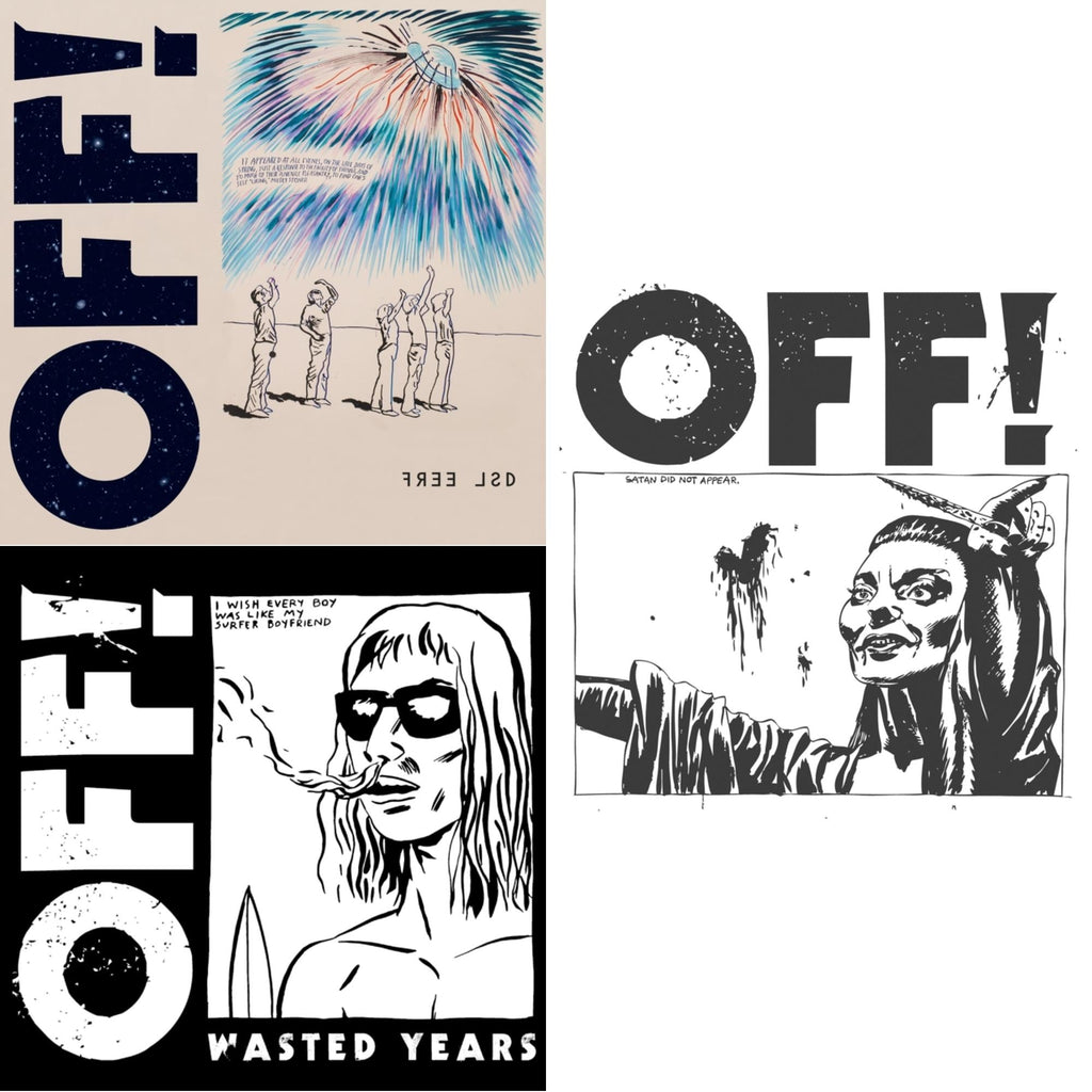 Off! & Wasted Years & Free Lsd
