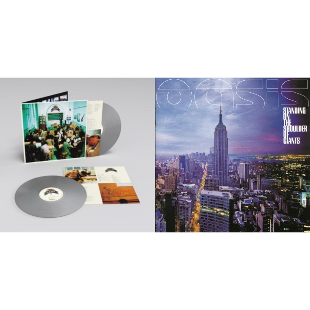 Oasis - Standing On The Shoulder Of Giants & Masterplan (Remastered Edition) (25Th Anniversary) (Silver Vinyl/2LP)