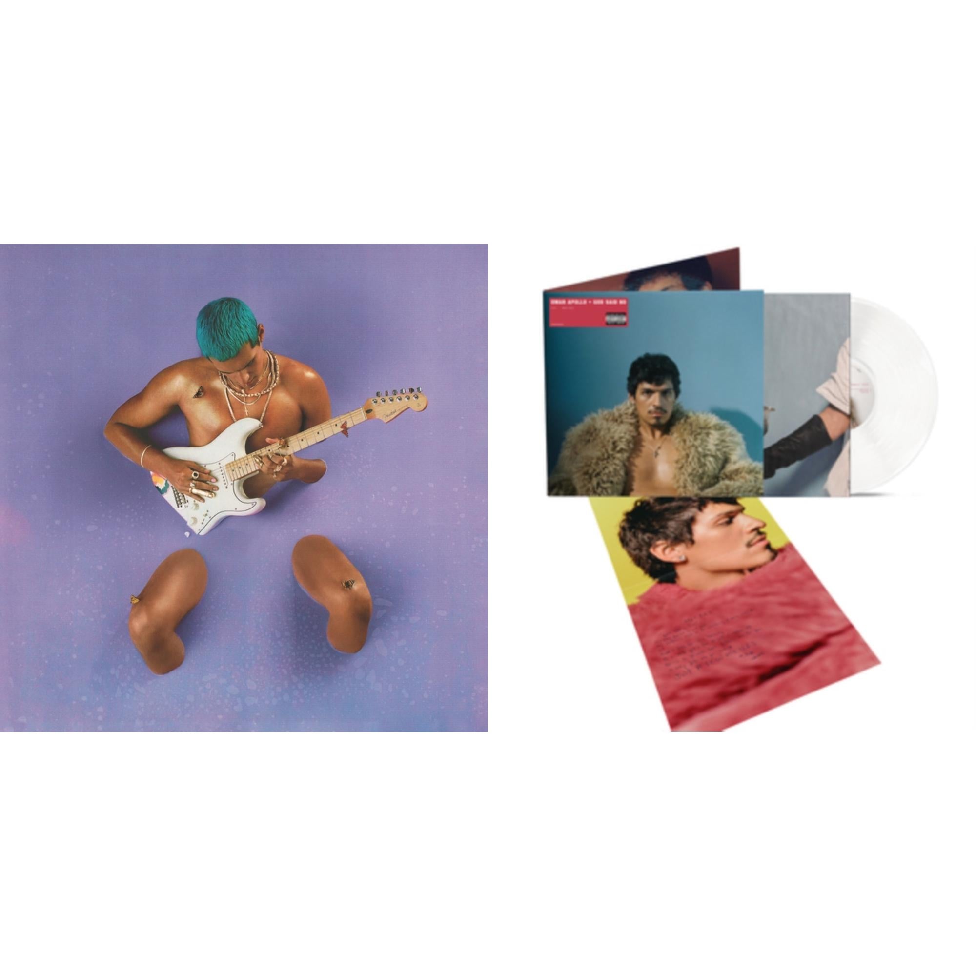 Omar Apollo - God Said No (White LP Vinyl/Gatefold) & Apolonio