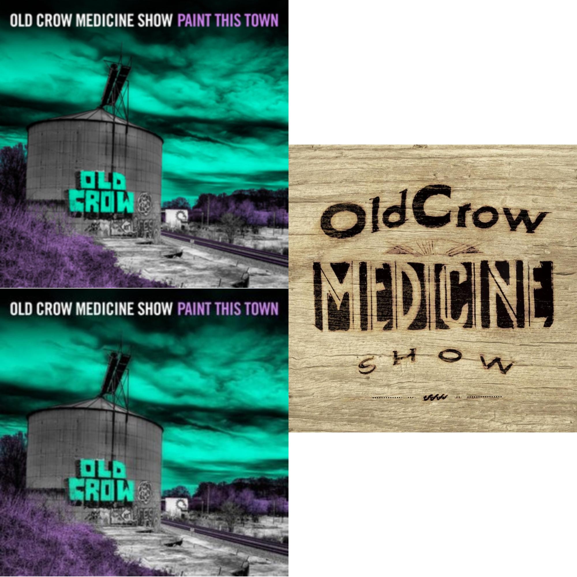 Old Crow Medicine Show - Paint This Town (Random Jacket Clear LP Vinyl) & Paint This Town & Carry Me Back (Coke Bottle Clear LP Vinyl)