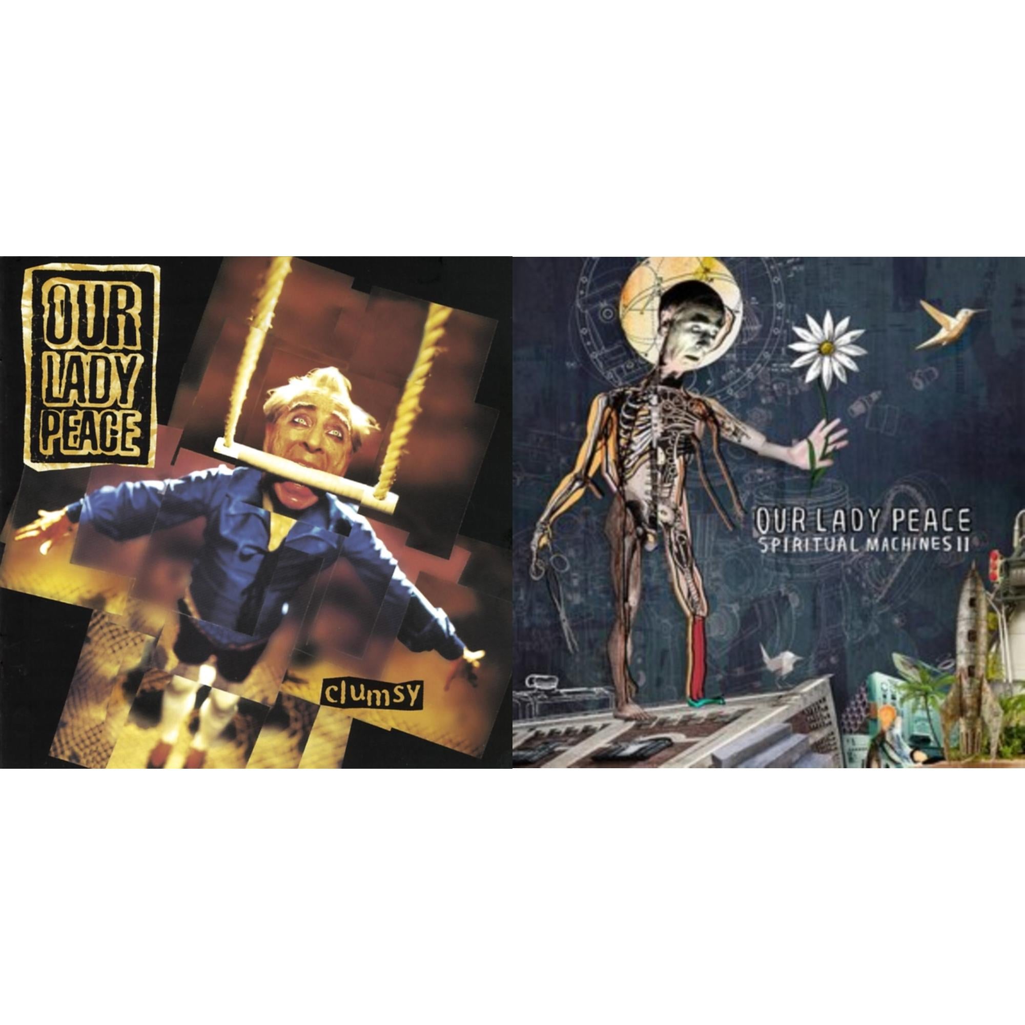Clumsy (180G/Opaque White LP Vinyl) & Spiritual Machines Ii