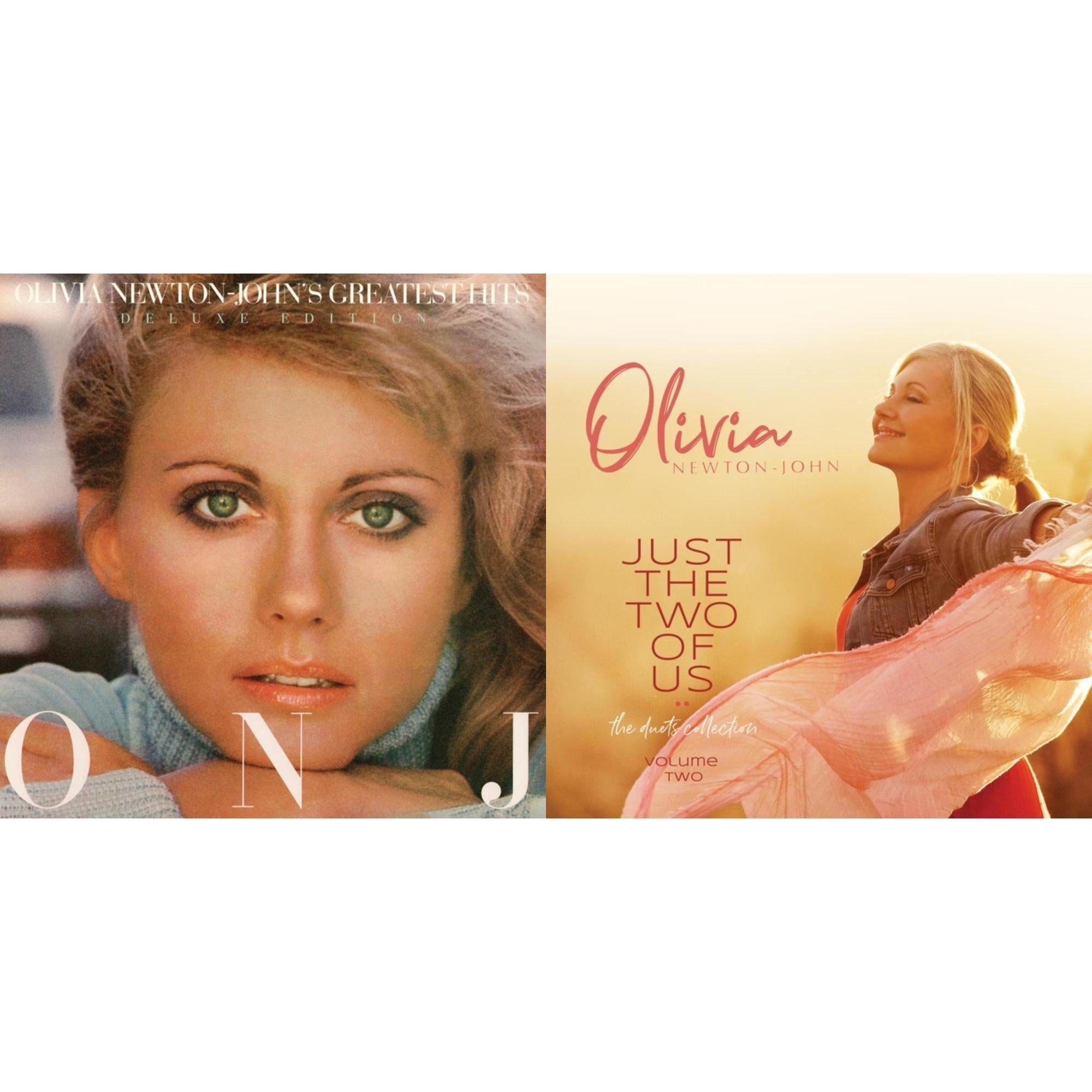 Olivia Newton-John's Greatest Hits (Deluxe Edition/2LP) & Just The Two Of Us: The Duets Collection (Volume 2)
