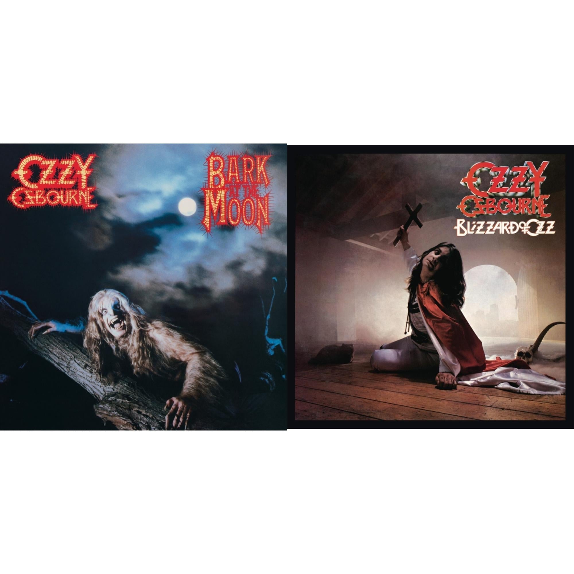 Ozzy Osbourne - Bark At The Moon & Blizzard Of Ozz (180G/30Th Anniversary Legacy Edition) - LP Vinyl Bundle