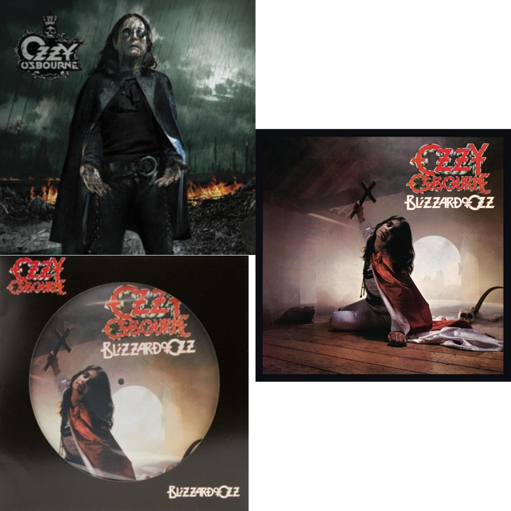 Black Rain (2LP) & Blizzard Of Ozz (180G/30Th Anniversary Legacy Edition) & Blizzard Of Ozz (Picture Disc)