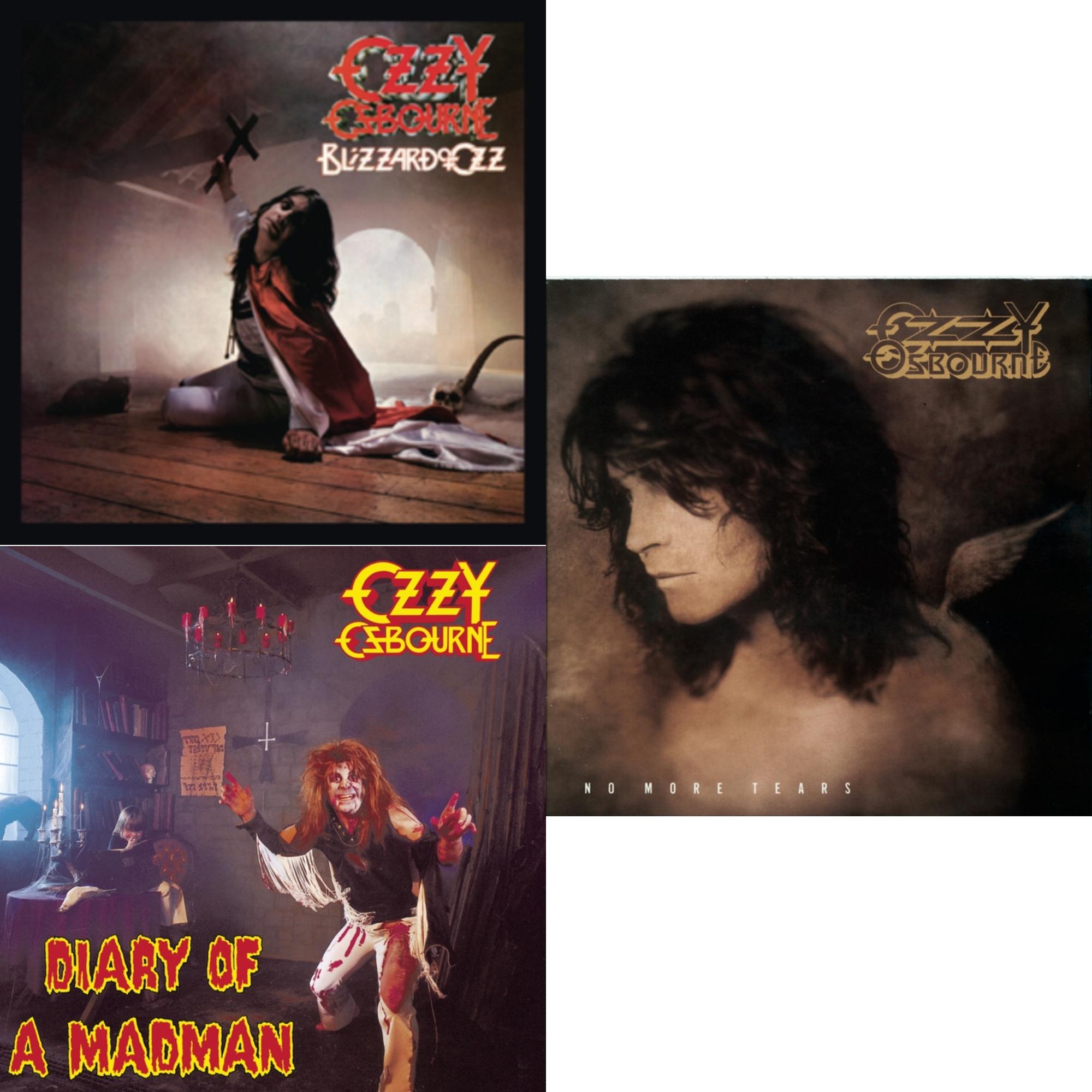 Blizzard Of Ozz & No More Tears & Diary Of A Madman