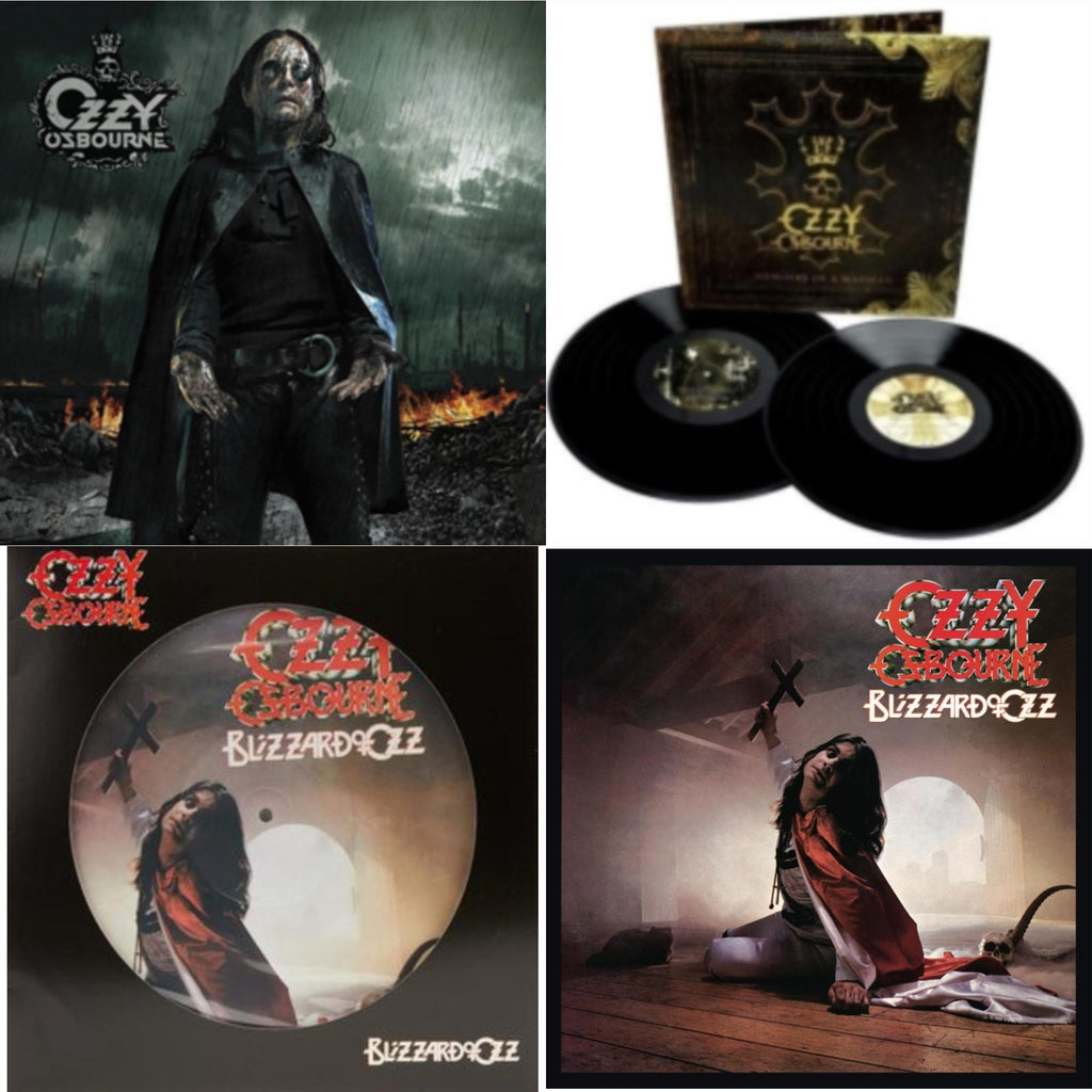 Black Rain (2LP) & Blizzard Of Ozz (180G/30Th Anniversary Legacy Edition) & Blizzard Of Ozz (Picture Disc) & Memoirs Of A Madman (2LP/180G/Gatefold)