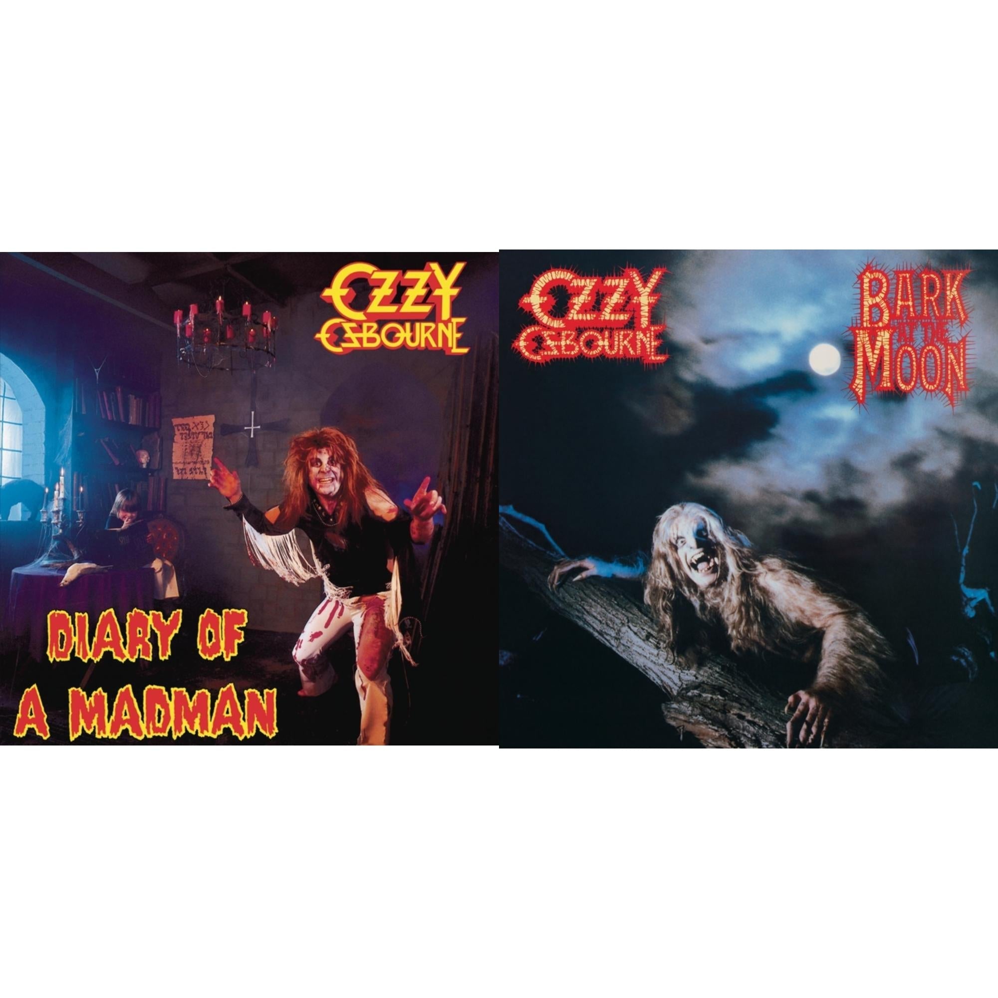 Ozzy Osbourne - Diary Of A Madman (180G) & Bark At The Moon - LP Vinyl Bundle