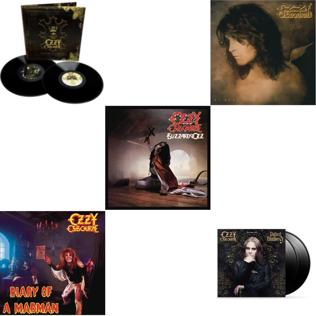 No More Tears (2LP) & Patient Number 9 & Blizzard Of Ozz (180G/30Th Anniversary Legacy Edition) & Diary Of A Madman (180G) & Memoirs Of A Madman (2LP/180G/Gatefold)