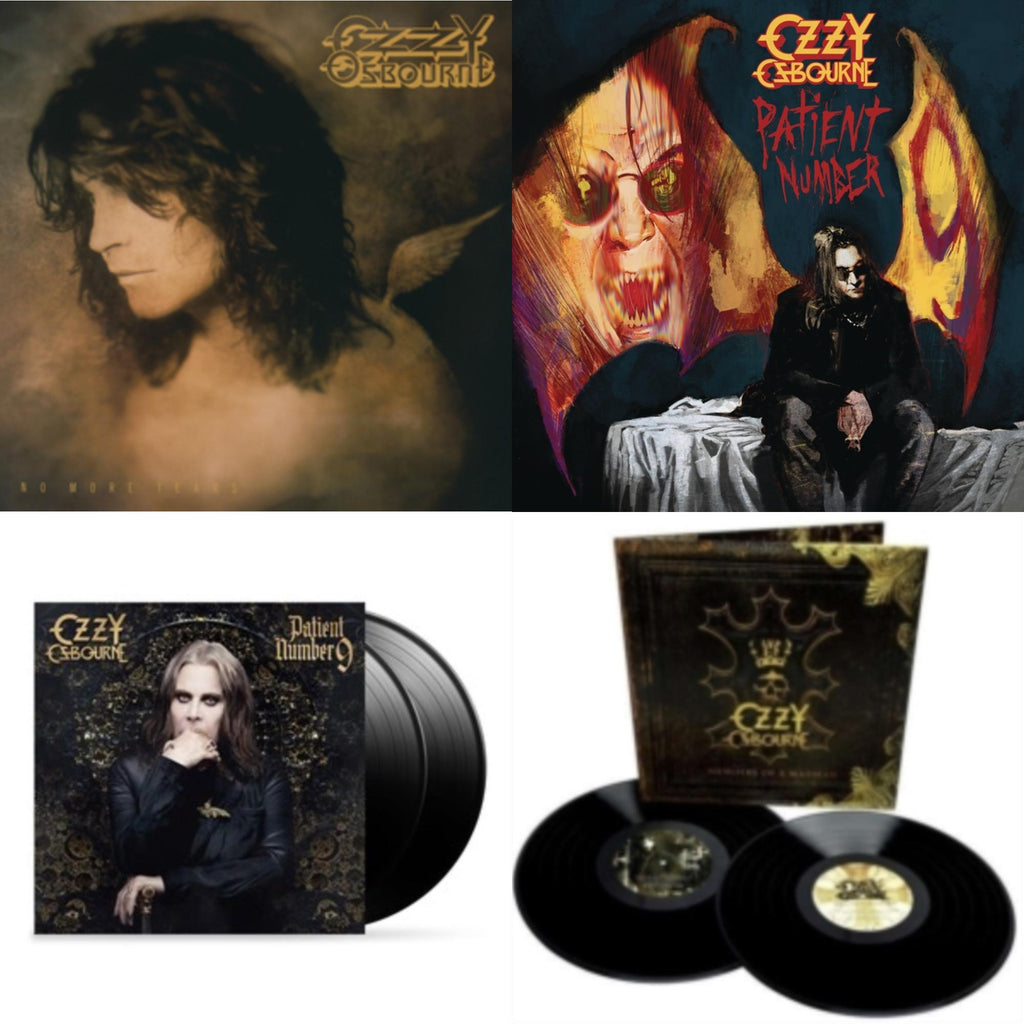 Ozzy Osbourne - No More Tears (2LP) & Patient Number 9 & Patient #9 (2LP/Alternative Todd Mcarlane Cover/Comic Book & Memoirs Of A Madman (2LP/180G/Gatefold)