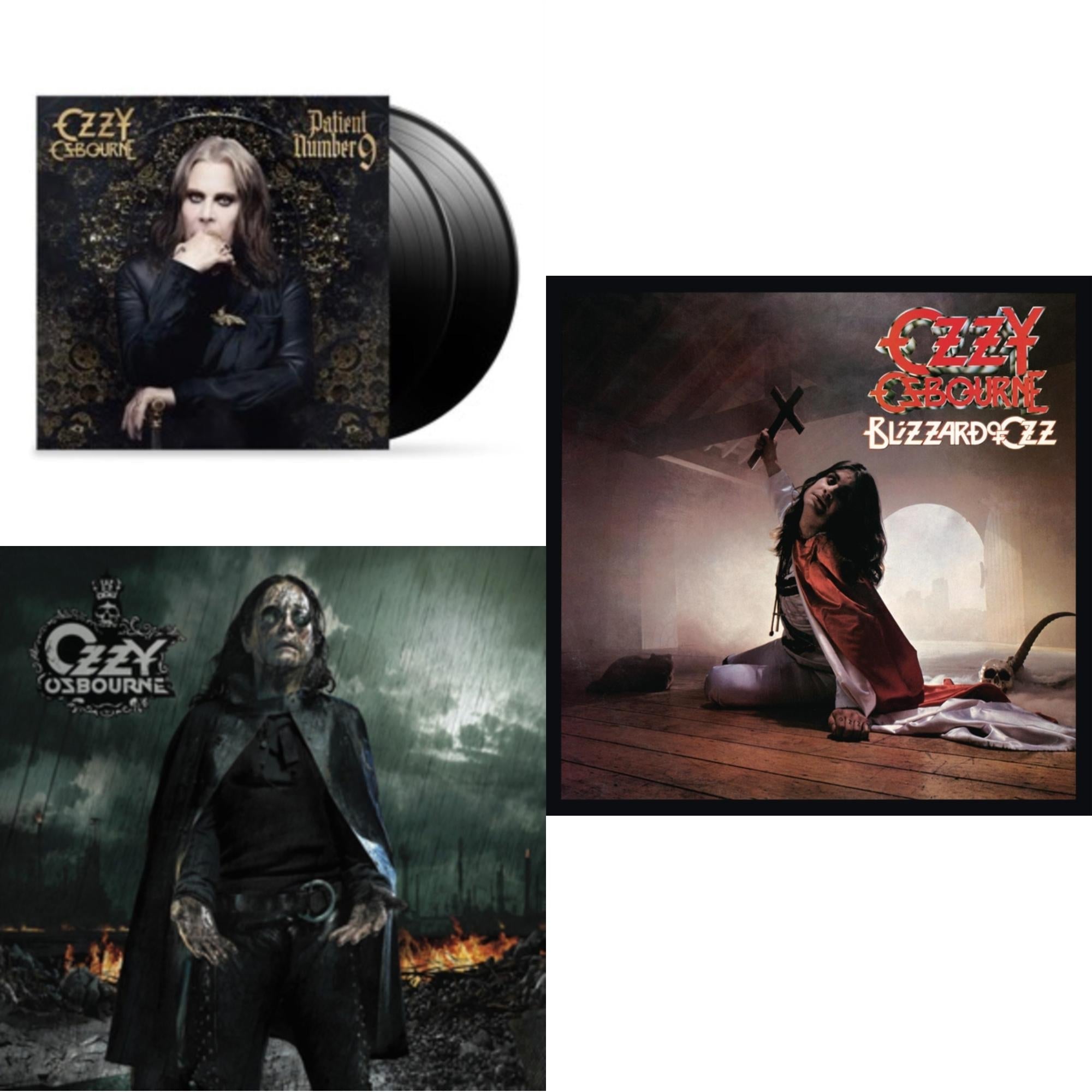 Patient Number 9 & Black Rain (2LP) & Blizzard Of Ozz (180G/30Th Anniversary Legacy Edition)